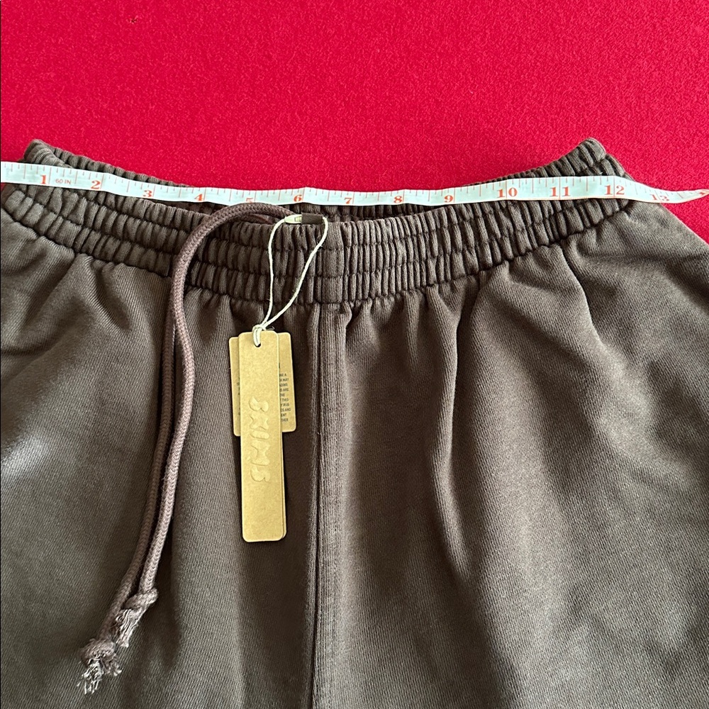 SKIMS Espresso Boyfriend Fleece Sweatpants - Picture 10 of 13